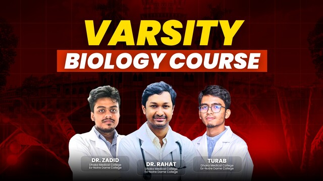 Varsity Biology Course -1st & 2nd Timer(HSC 24&25)